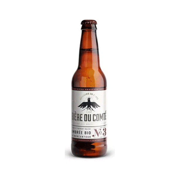 Bière du COMTE N°3 Ambrée Bio du Mercantour 33cl Bière du COMTE N°3 Ambrée Bio du Mercantour 33cl