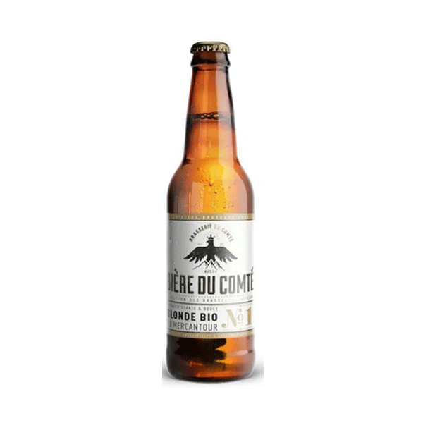 Bière DU COMTE N°1 blonde Bio du Mercantour 33cl Bière DU COMTE N°1 blonde Bio du Mercantour 33cl