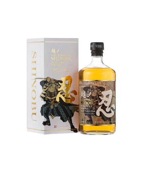 Shinobu pure malt mizunara oak finish 43° 70cl