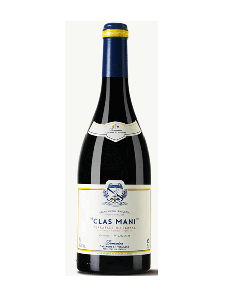 " CLAS MANI" Terrasse du Larzac - rouge - 75cl