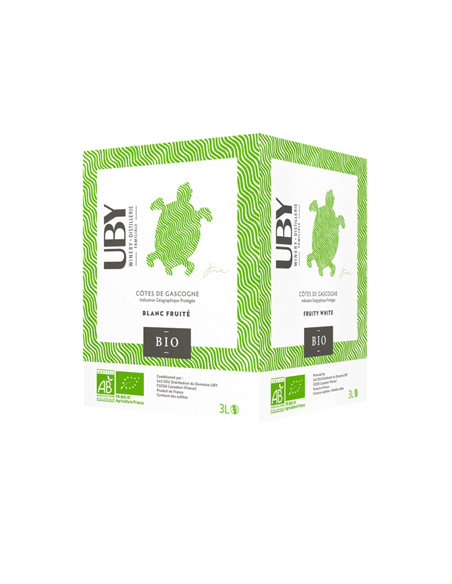 Bib 3L UBY BYO blanc sec