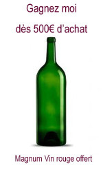 Magnum vin rouge offert