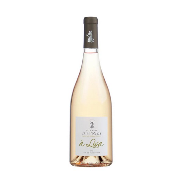 Château d'ASPRAS Cuvée LISA rosé 2023 75cl Château d'ASPRAS Cuvée LISA rosé 2023 75cl
