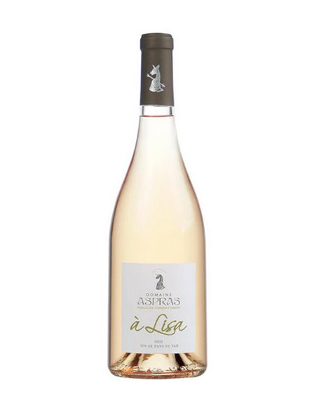 Cht ASPRAS Cuvée LISA rosé 2023 75cl