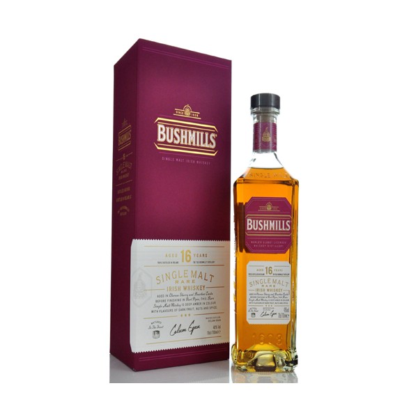 Bushmills 16 ans 70cl 40° Bushmills 16 ans 70cl 40°