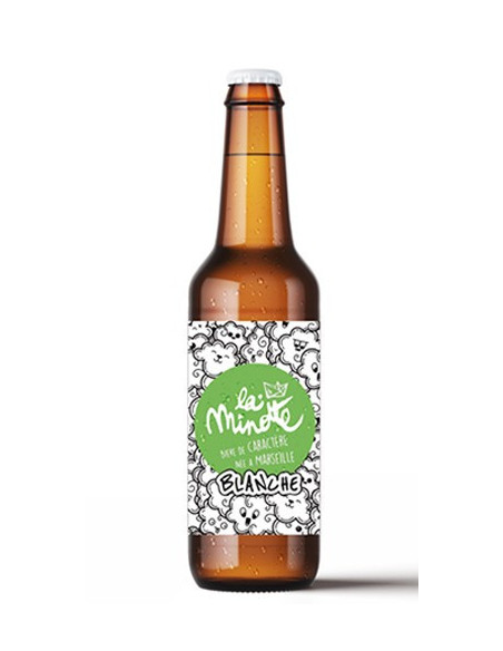 Bière la Minotte BLANCHE 6° 75cl