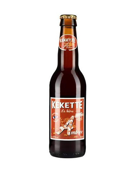 Bière Kékette Ambrée 6.9° 33cl