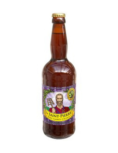 Bière St Pierre Ambrée 33cl - Vinsetchampagnes.fr