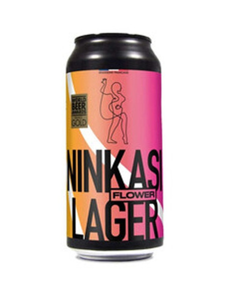 NINKASI Flower Lager CANETTE 44CL