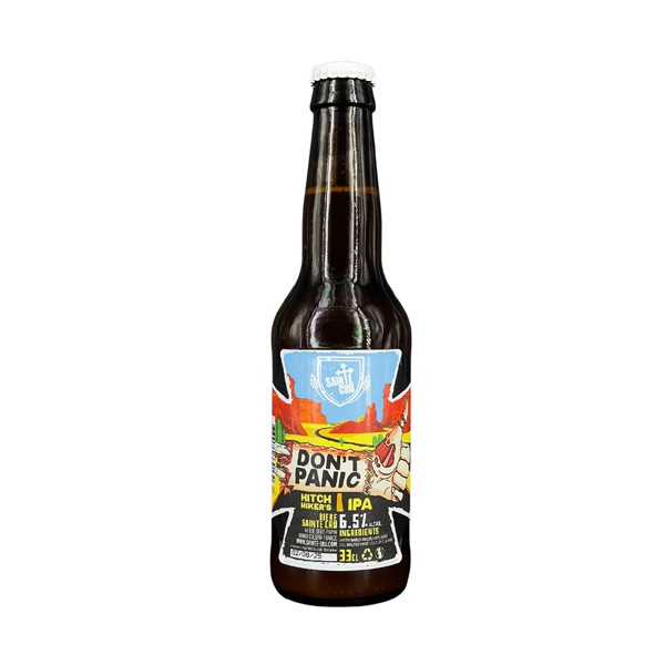 Bière DON'T PANIC IPA Sainte Cru en 33cl Bière DON'T PANIC IPA Sainte Cru en 33cl