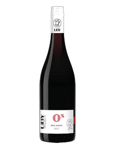 UBY - 0% Alcool - Merlot rouge 75cl - Vinsetchampagnes.fr