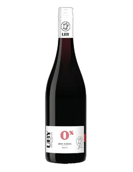 UBY - 0% Alcool - Merlot rouge 75cl - Vinsetchampagnes.fr