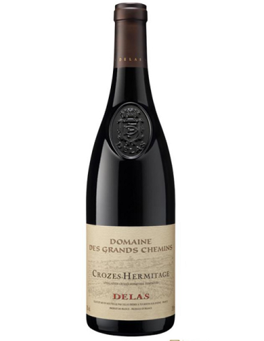 Delas: Crozes H Domaine des Grands Chemins rouge 2022 - Vinsetchampagnes.fr