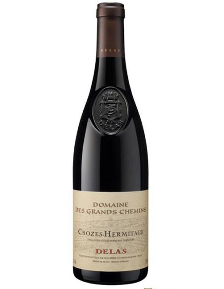 Delas: Crozes H Domaine des Grands Chemins rouge 2022 - Vinsetchampagnes.fr