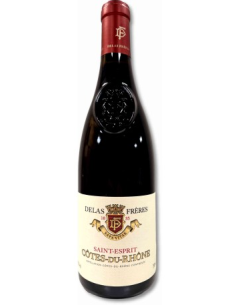 Côtes du Rhône St Esprit rouge 2024 Delas - Vinsetchampagnes.fr