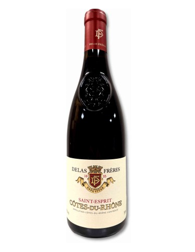 Côtes du Rhône St Esprit rouge 2024 Delas - Vinsetchampagnes.fr