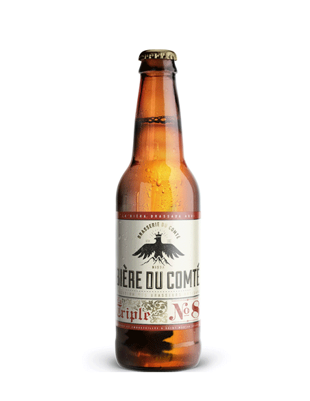 Bière du COMTE N°8 TRIPLE Bio du Mercantour 33cl - Vinsetchampagnes.fr