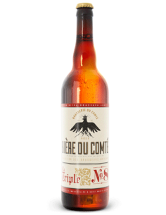 Bière du COMTE N°8 TRIPLE Bio du Mercantour 75cl - Vinsetchampagnes.fr