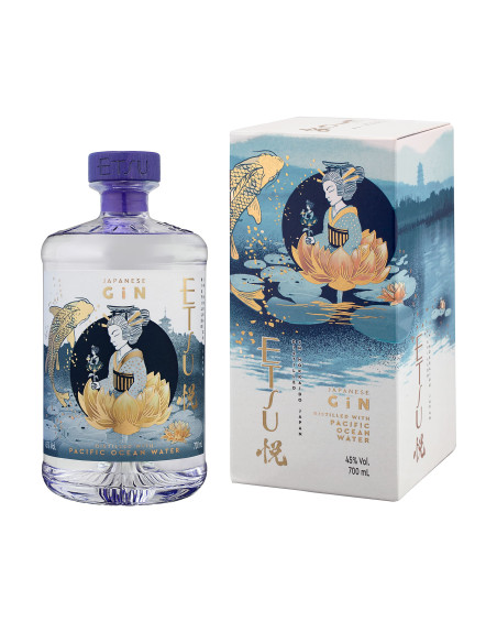 ETSU PASIFIC OCEAN GIN JAPONAIS 45° 70CL - Vinsetchampagnes.fr