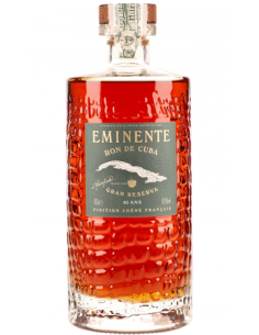 Rhum Eminentee GRAN RESERVA 10 ANS COFFRET 43.5 70cl - Vinsetchampagnes.fr