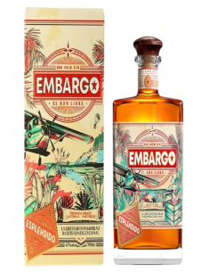 RHUM EMBARGO ESPLANDIDO 40° 70CL - Vinsetchampagnes.fr