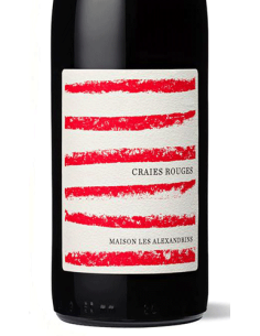 Craies Rouges Maison les Alexandrins rouge 2023 - Vinsetchampagnes.fr