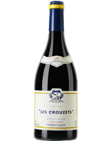 " LES CROUZETS" VDF - rouge - 2021-75cl - Vinsetchampagnes.fr