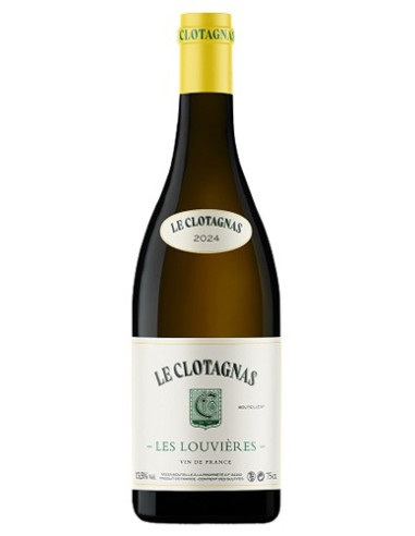 " Louvières le clotagnas" Chardonnay VDF - blanc - 2024-75cl - Vinsetchampagnes.fr