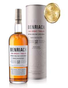 Benriach 12 ans SMOKY Single Malt SPEYSIDE - Vinsetchampagnes.fr