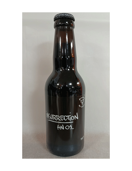 Bière L'Insurrection stout noire 6.1° Pirates du Clain - Vinsetchampagnes.fr