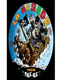 Bière La Rasade blonde pale 4.9° 75cl Pirates du Clain - Vinsetchampagnes.fr