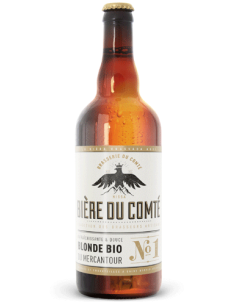 Bière DU COMTE N°1 blonde Bio du Mercantour 75cl - Vinsetchampagnes.fr