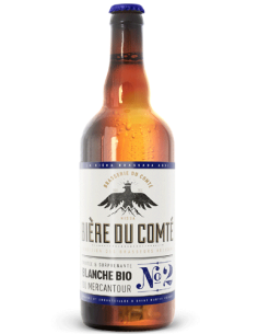 Bière du COMTE N°2 blanche Bio du Mercantour 75cl - Vinsetchampagnes.fr