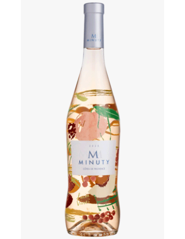 M de Minuty rosé 2025 lucia vinti - Vinsetchampagnes.fr