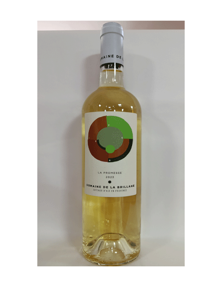 LA BRILLANE La Promesse Côteaux d'Aix blanc 75cl 2024 - Vinsetchampagnes.fr
