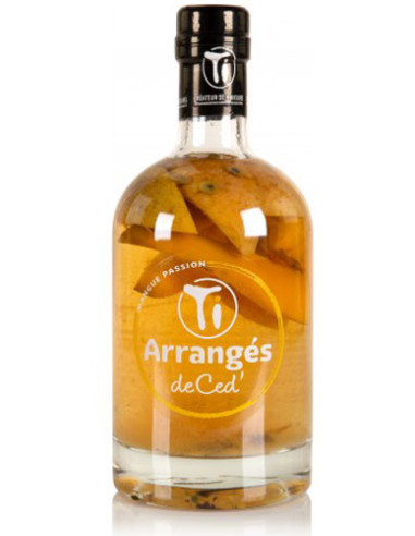 Rhum arrangé Ti'Ced Mangue Passion - Vinsetchampagnes.fr