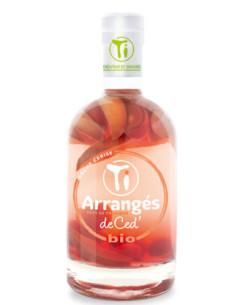 Rhum arrangé Ti'Ced Pêche Cerise BIO - Vinsetchampagnes.fr