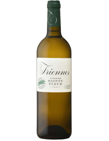 TRIENNES viognier sainte fleur blanc 2025 IGP Mediterranée - Vinsetchampagnes.fr