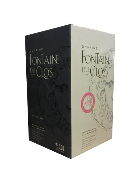 BIB 10 L rosé  Domaine Fontaine du Clos - Bag in Box