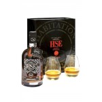 Coffret Rhum HSE réserve spéciale VSOP + 2 verres