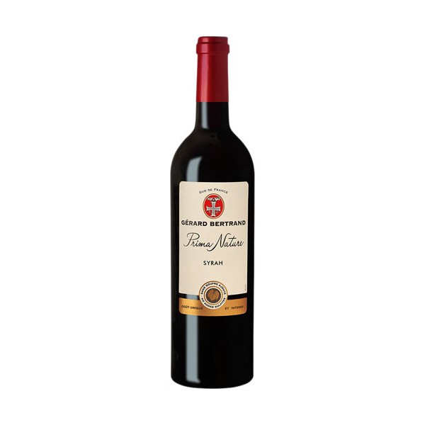 G.Bertrand Prima Nature Syrah rouge sans soufre 2019 G.Bertrand Prima Nature Syrah rouge sans soufre 2019