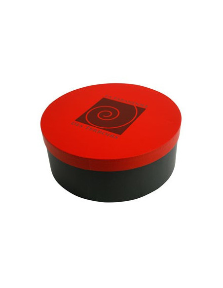 Boîte à chapeau SPIRALE rouge/noir