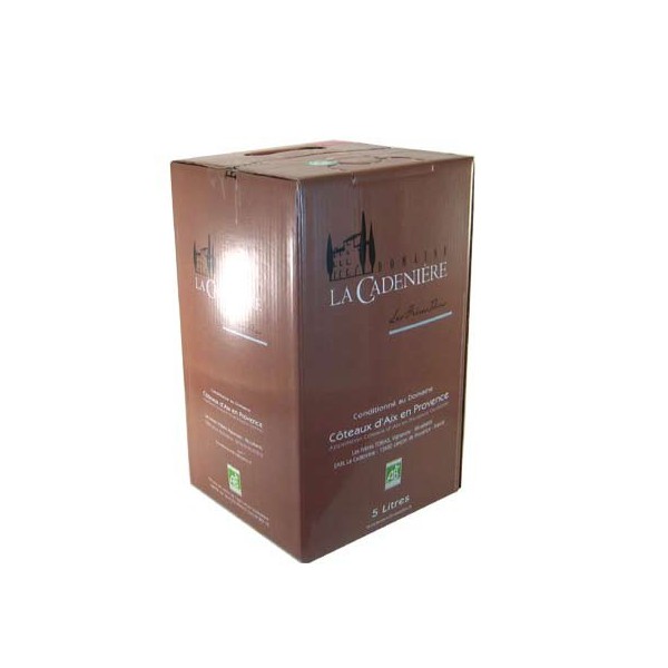 BIB 5 L rosé Domaine de la Cadenière - Bag in Box BIB 5 L rosé Domaine de la Cadenière - Bag in Box
