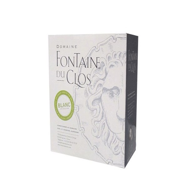 BIB 10 L VDP blanc Domaine Fontaine du Clos - Bag in Box