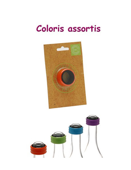 Collier anti-gouttes métal couleurs assorties