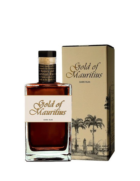 Gold of Mauritius dark rum 70cl