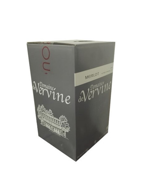 BIB 10 L rouge Domaine de Vervine - IGP Méditerranée