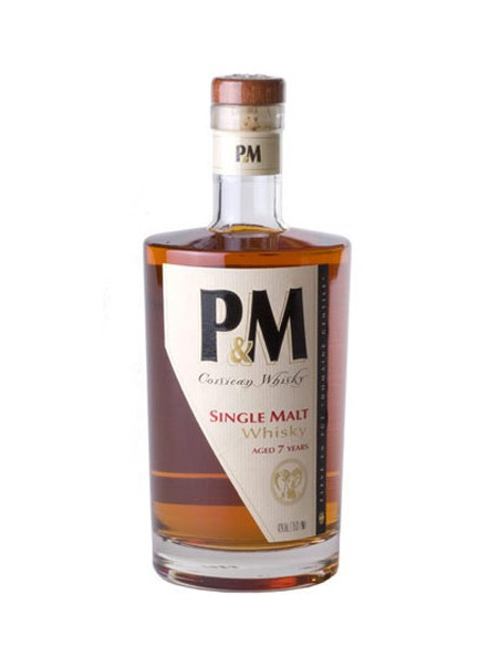 Whisky P&M Single Malt 7 ans 42% - Corse