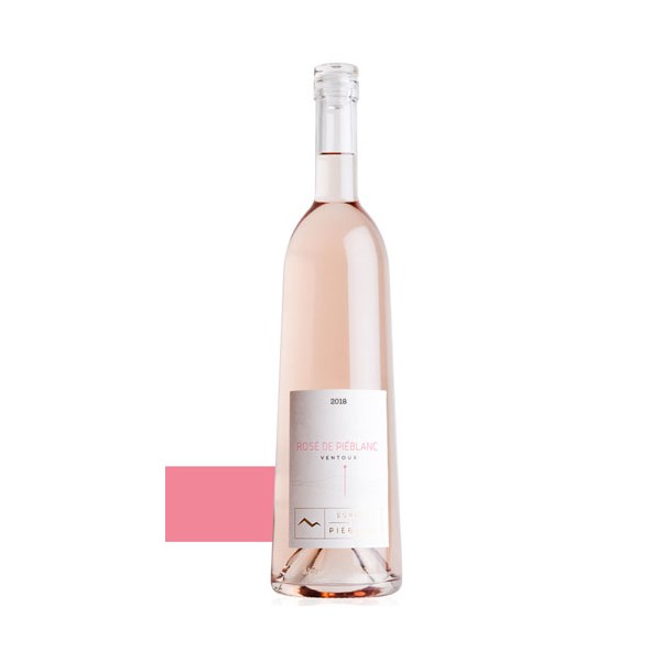 Piéblanc rosé 2018 aop Ventoux Piéblanc rosé 2018 aop Ventoux