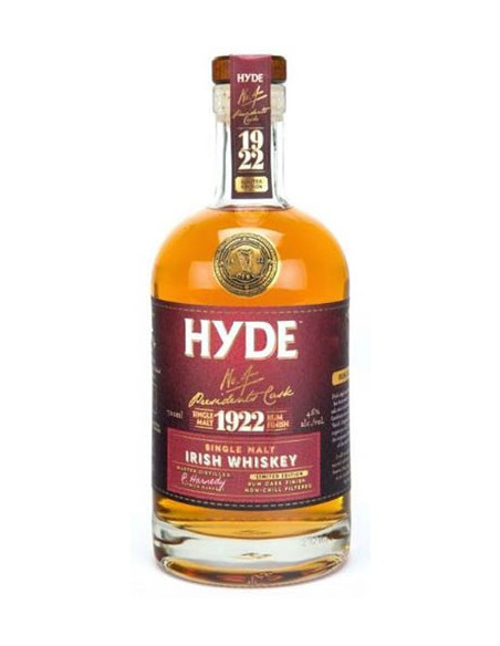 Hyde N°4 Single Malt 6 ans Rum Finish 46° 70cl